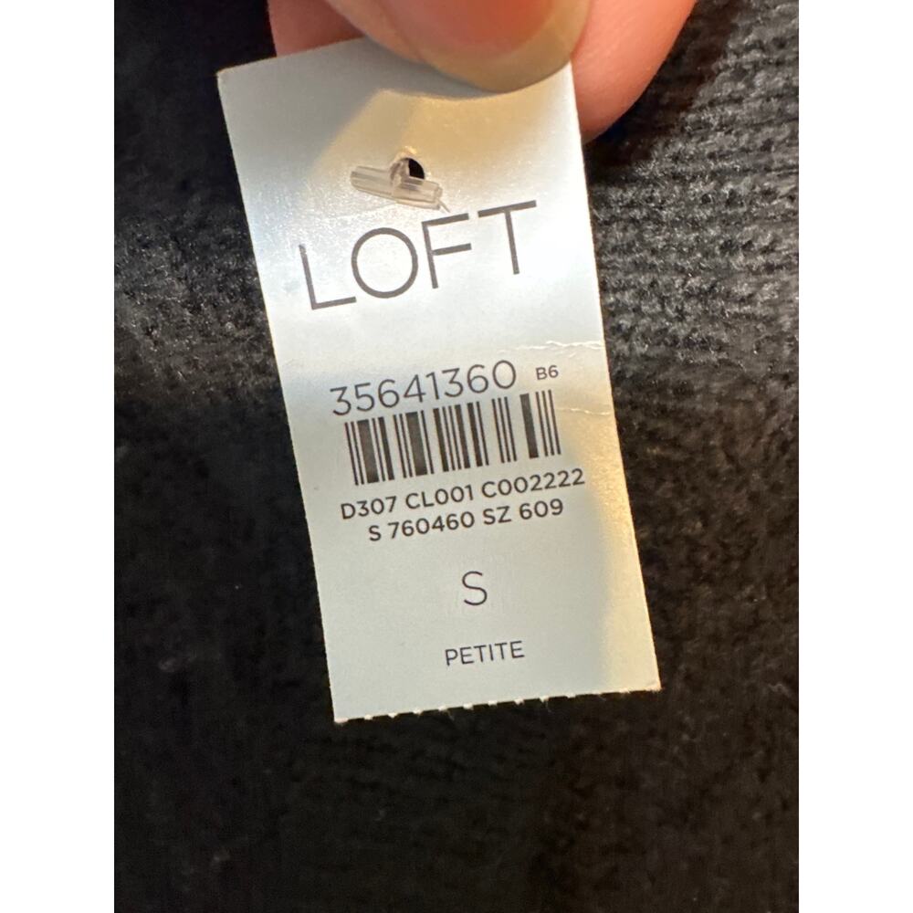 Brand New Ann Taylor LOFT Women's Size Small P Black Cardigan Sweater - Picture 9 of 11